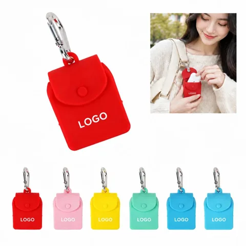 Foldable Silicone Travel Organizer Pouch