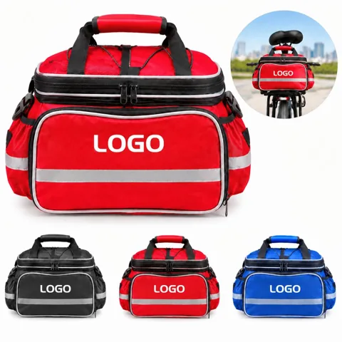 Water-Resistant Bicycle Rear Rack Storage Bag
