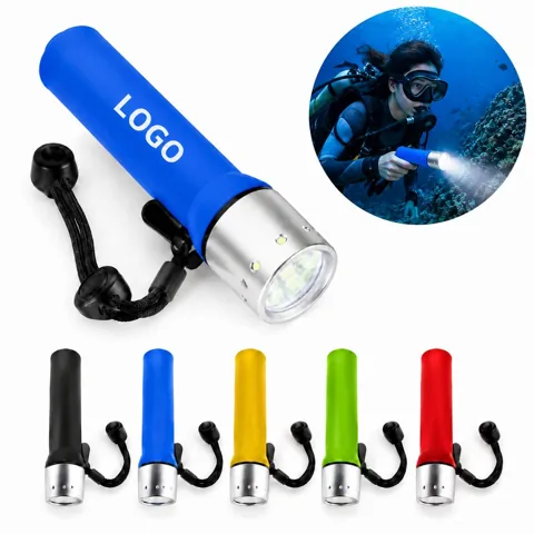 Underwater Long-Range Waterproof Diving Flashlight