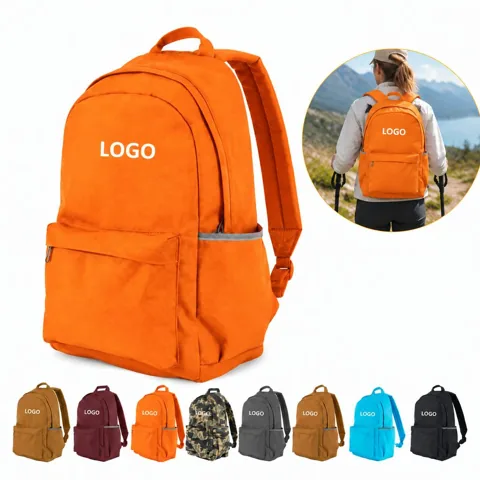 Water-Repellent Daily Backpack with Padded Straps