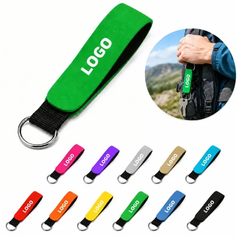 Buoyant Neoprene Floating Keychain for Water Sports