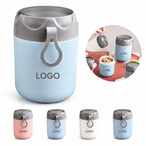 Leak-Resistant Vacuum Insulated Soup Cup for Breakfast