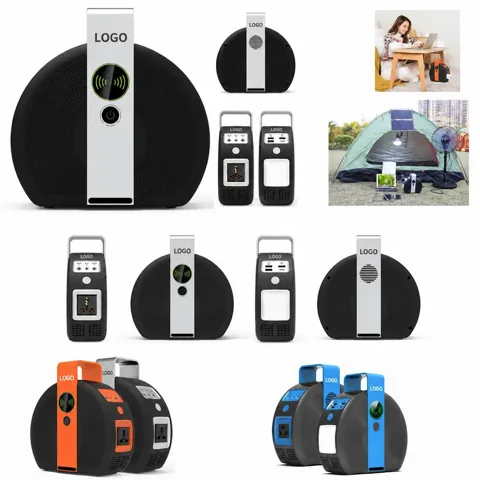 Portable High-Capacity Power Station for Camping and Backup