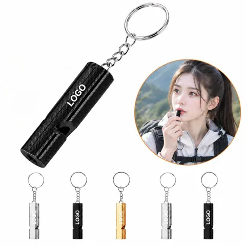 Dual-Tone Emergency Whistle for Outdoor Safety Signaling