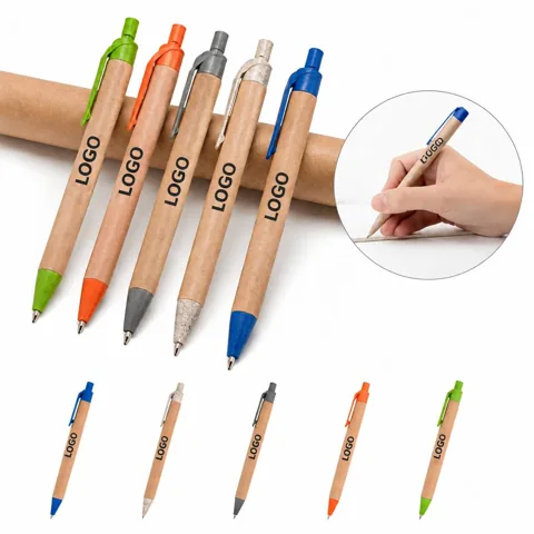Eco-Friendly 2-in-1 Writing Pen and Reusable Straw