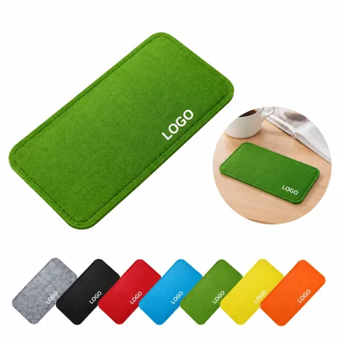 Foldable Soft Felt Glasses Case for Everyday Eyewear