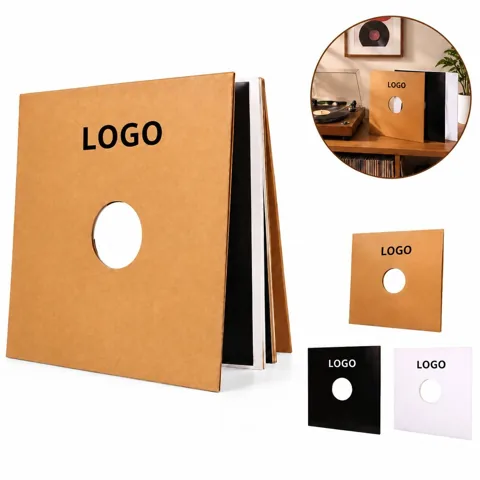 Clear 12-Inch LP Record Protective Covers with Resealable
