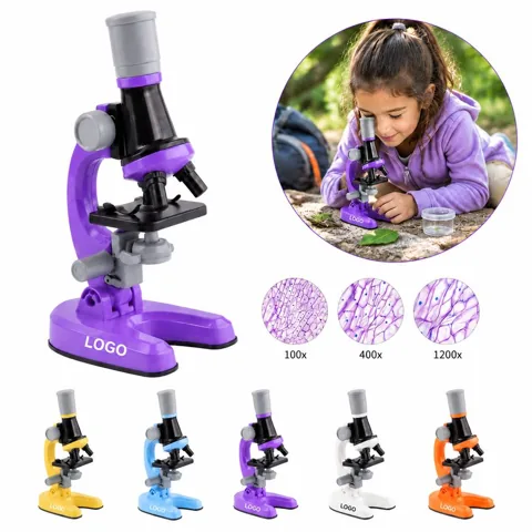 Portable Mini Microscope for Kids with 60x Zoom