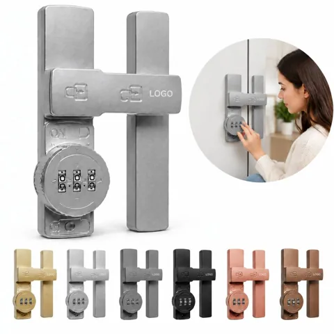 Durable Zinc Alloy Flip Closure Lock for Bags and Pouches