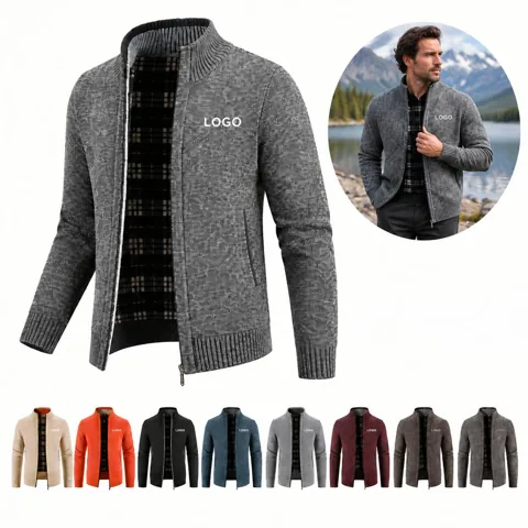 Men's Winter Coat with Soft Fleece Lining