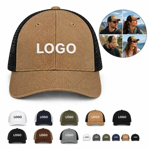 Adjustable Breathable Mesh Back Cap