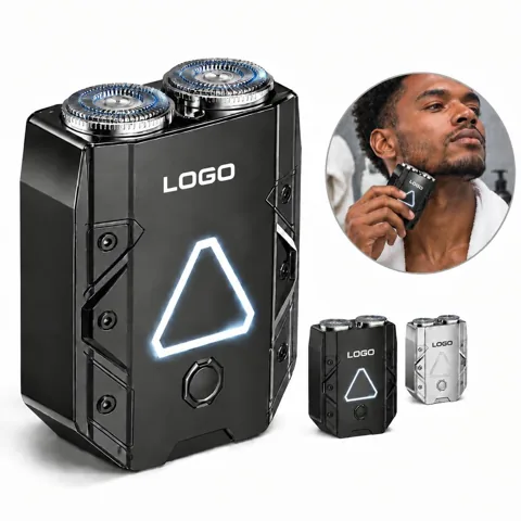 Cordless Rechargeable Electric Shaver for Travel