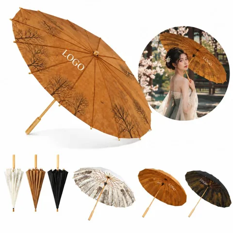 Vintage Dance Stage Umbrella for Theatrical Performance