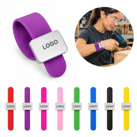 Magnetic Wristband Silicone Holder for Small Metal Parts