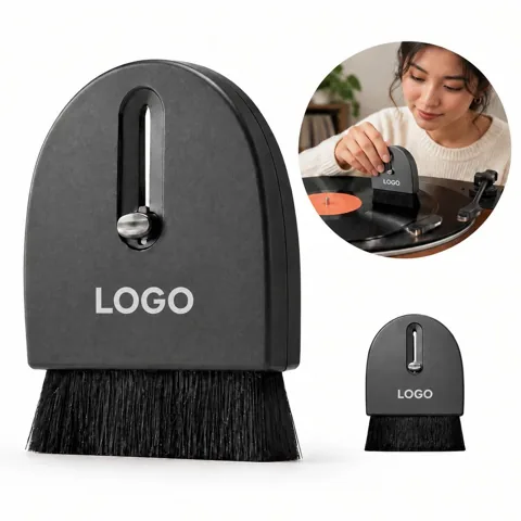 Anti-Static Vinyl Record Cleaning Brush Compact Design