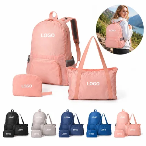 Water-Resistant Foldable Travel Backpack for Sports