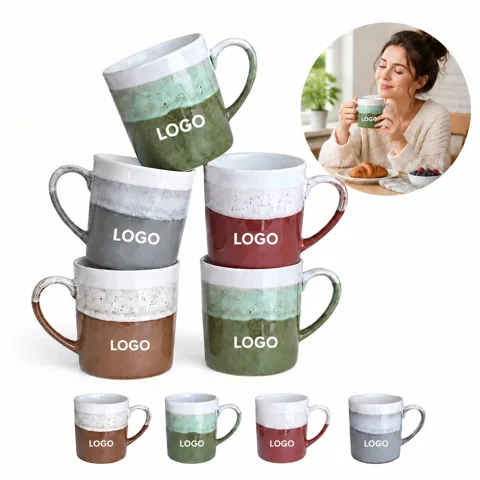Large Custom Ceramic Mug for Coffee and Tea