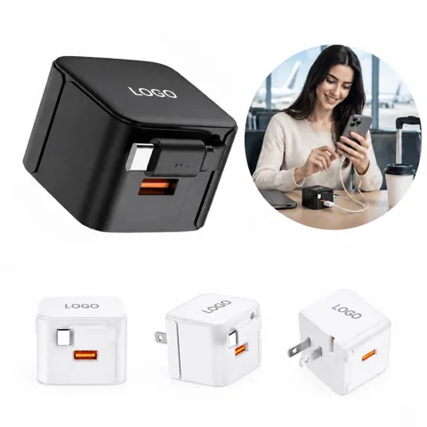 Tangle-Free Retractable Multi-Device Fast Charging Cable
