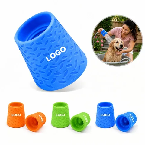 Portable Silicone Pet Bathing Showerhead for Dogs and Cats