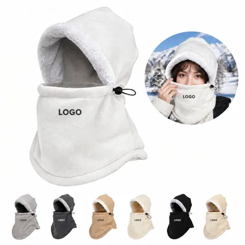 Foldable Brim Winter Hat for Warmth and Wind Protection