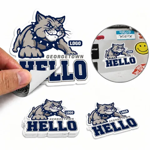 Personalized Adhesive Stickers in Any Shape for Crafts