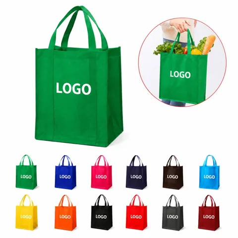 Reusable Foldable Non-Woven Shopping Tote Bag