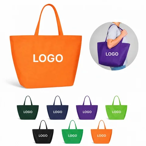 Eco-Friendly Foldable Non-Woven Shopping Tote Bag