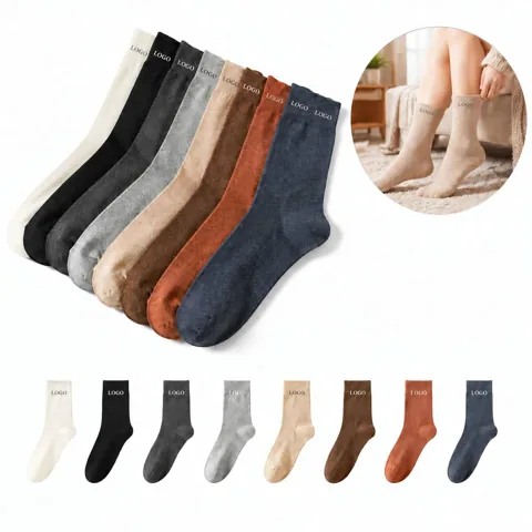 Breathable Silk Business Socks with Odor Control for Men