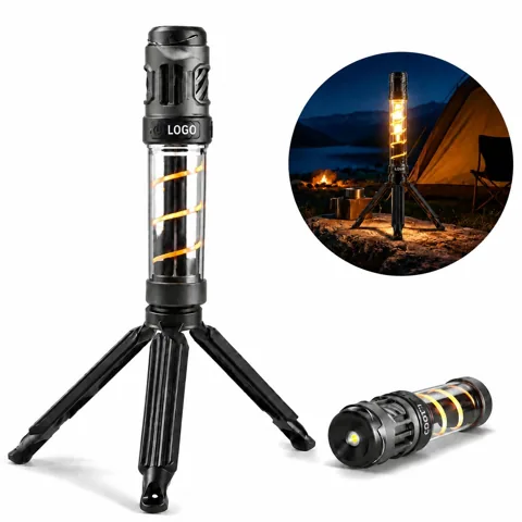 Rechargeable LED Camping Lantern with Magnetic Bug Deterrent