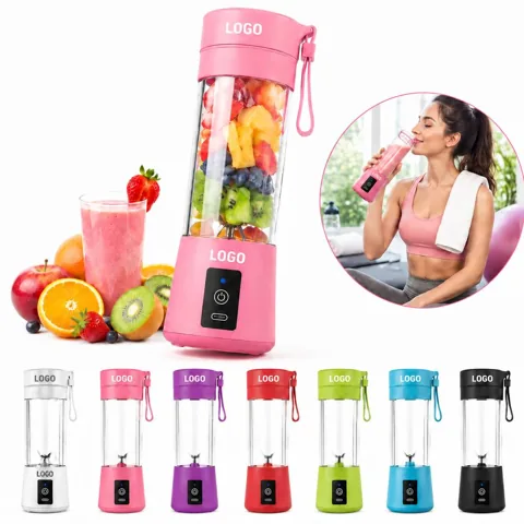 USB Rechargeable Portable Blender with 6 Blades
