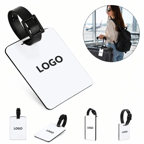 Eco-Friendly Wooden Bag Tag for Travel