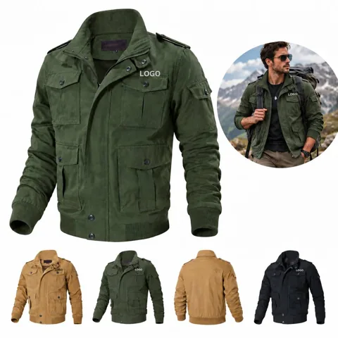 Breathable Cotton Spring Jacket for Daily Outdoor Wear