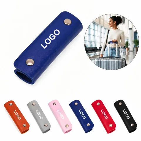 Protective Leather Suitcase Handle Cover
