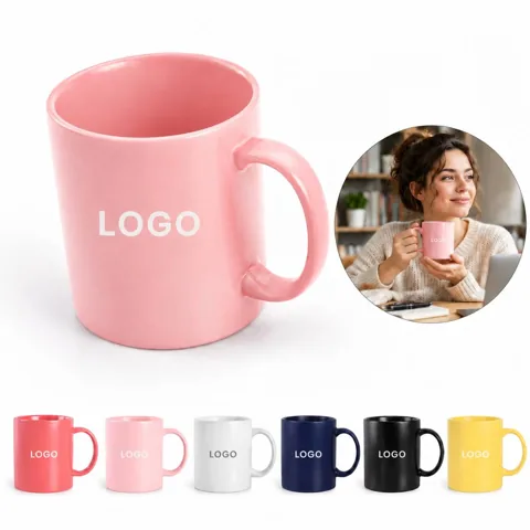 Artistic Ceramic Coffee Mug for Hot and Cold Drinks