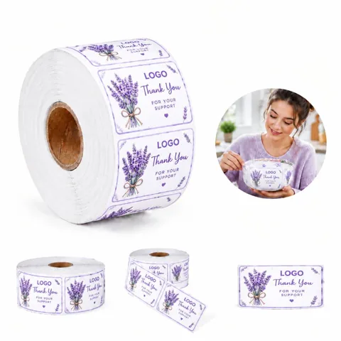 Self-Adhesive Printable Custom Labels for Organizing and