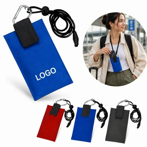 Compact Multi-Slot Phone Card Key Organizer Wallet