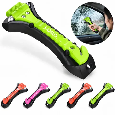 Car Emergency Window Breaker with Seatbelt Cutter