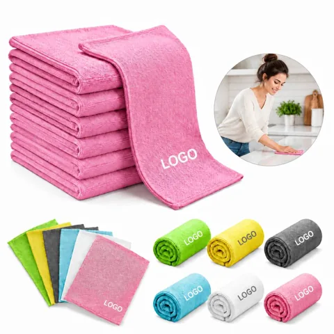 Lint-Free Microfiber Cloths for Car Detailing and Cleaning