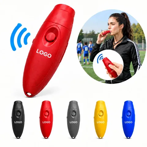 Portable 3-Tone Electronic Sports Referee Whistle