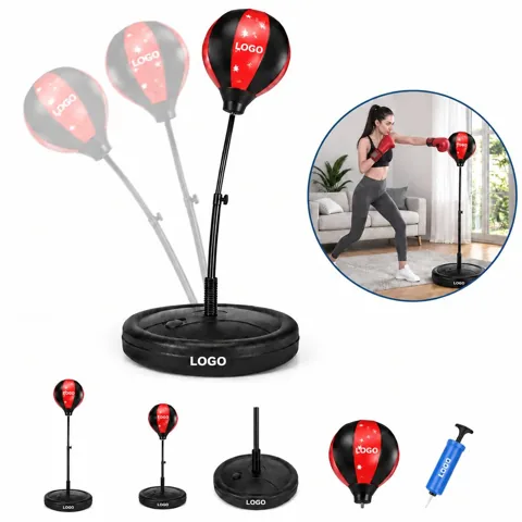 Adjustable Kids Boxing Training Equipment with Soft Pads