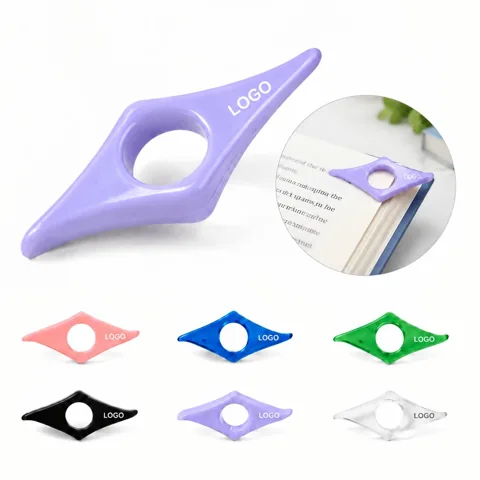 Handheld Foldable Page Holder for Hands-Free Reading