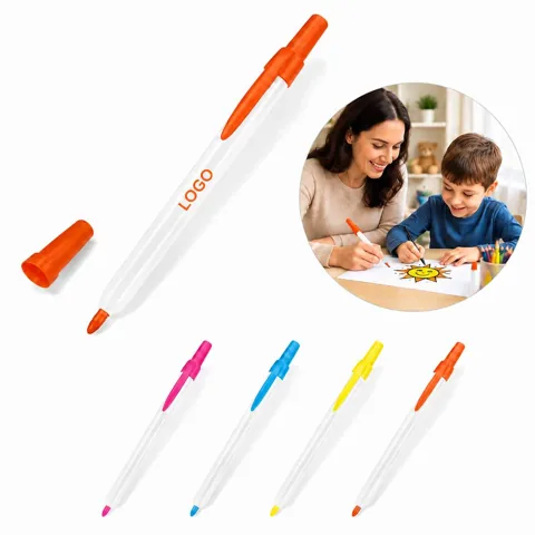 Permanent Highlighter Marker with Fine Tip for Precise