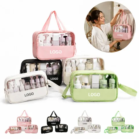Compact Water-Resistant Toiletry Organizer for Travel