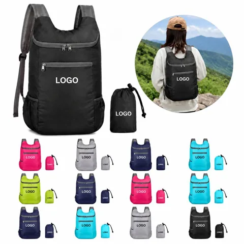 Compact Foldable Water-Resistant Travel Backpack