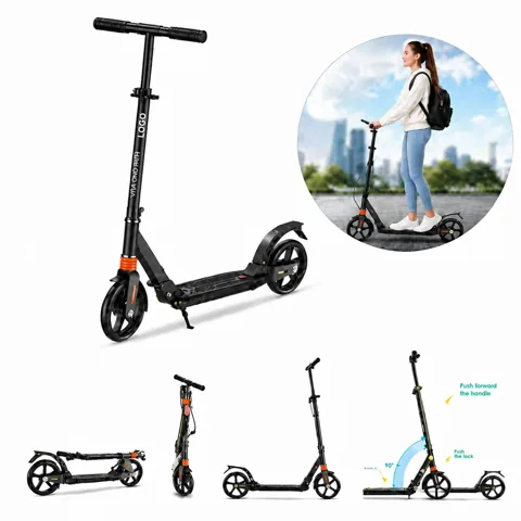 Lightweight Portable Folding Aluminum Scooter for Commuting