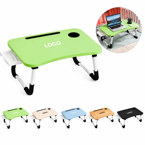 Portable Folding Laptop Desk for Bed with Adjustable Legs