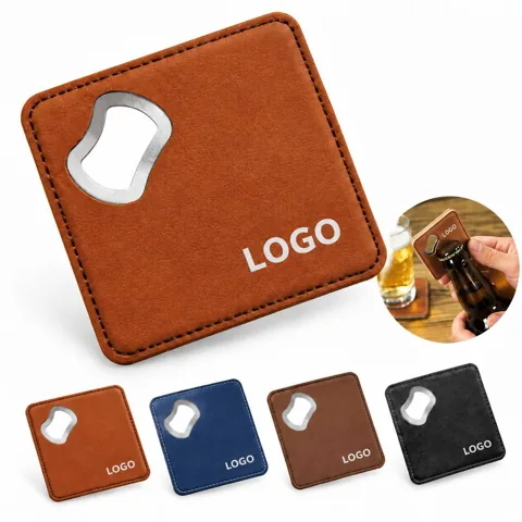 Bottle Opener Coaster for Drinks