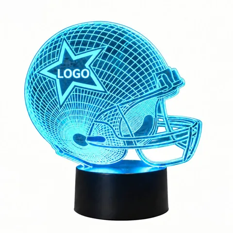 Custom 3D LED Acrylic Ambient Lamp for Home Decor