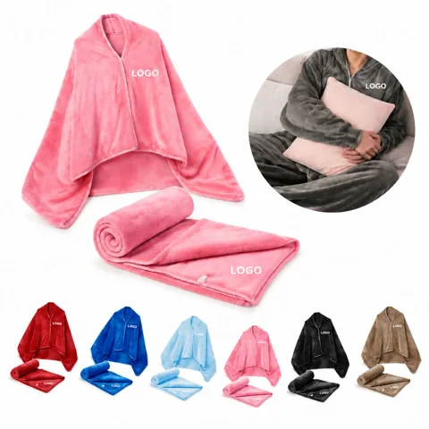 Compact Foldable Travel Blanket for Warmth and Comfort