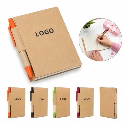 Eco-Friendly Kraft Paper Notebook for Writing and Sketching